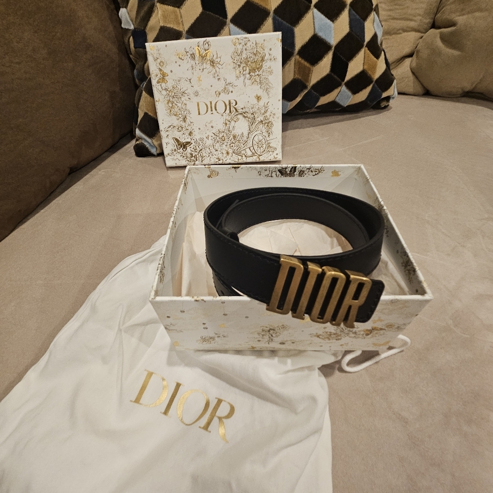 DIOR D-FENCE BELT 80